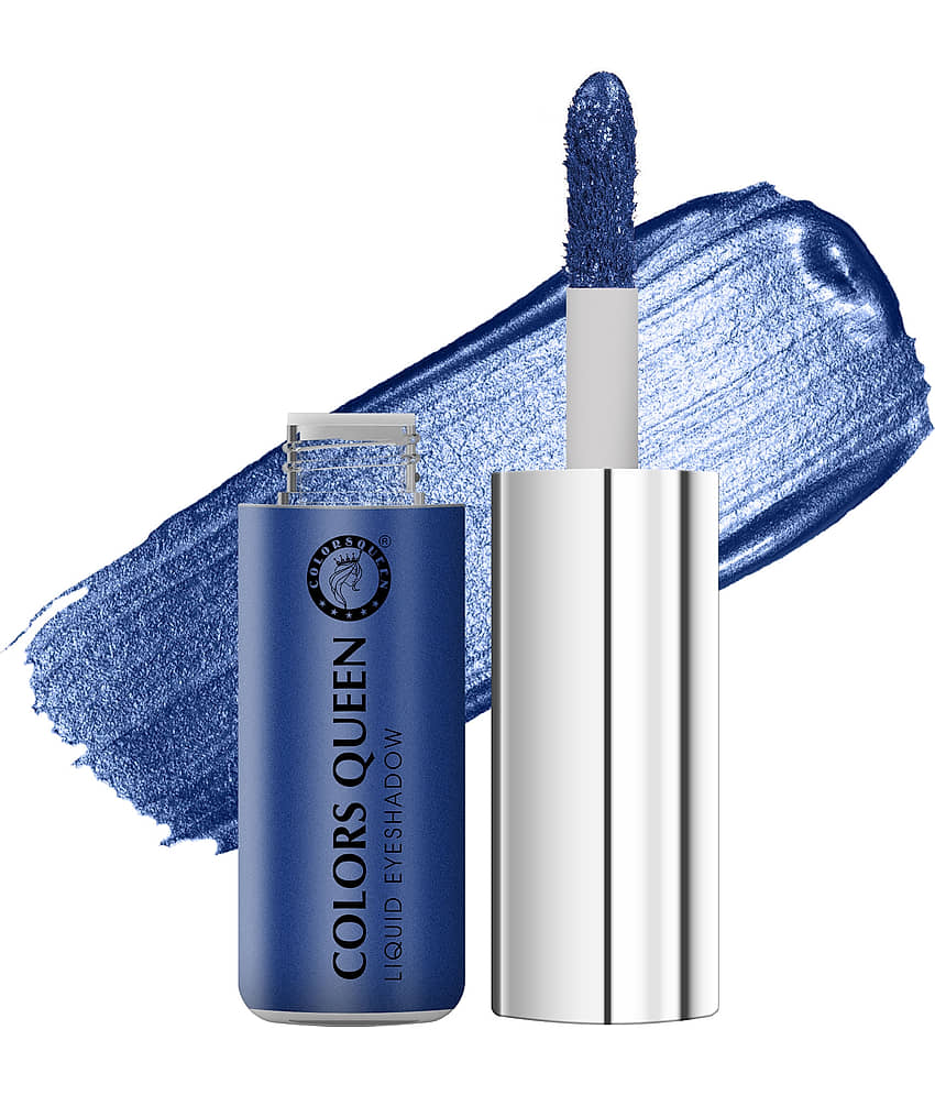 Colors Queen Metallic Liquid Eyeshadow Highly Pigmented Waterproof Eye Shadow 7g, (Shade - 05) - Makeup - Eyes | Buy online on ZillyBuy