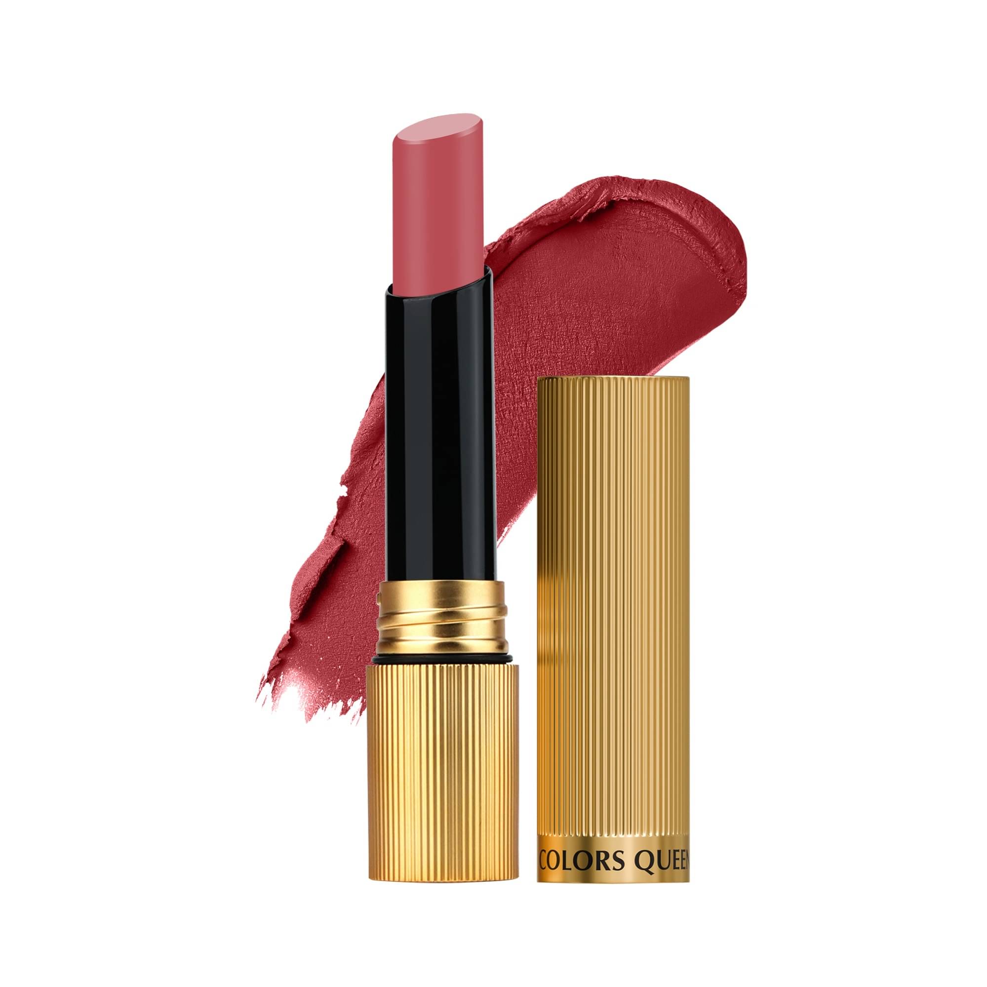     			Colors Queen Hold Up Full Day Non-Transfer Matte Lipstick 4g, Rouge (Shade - 116)