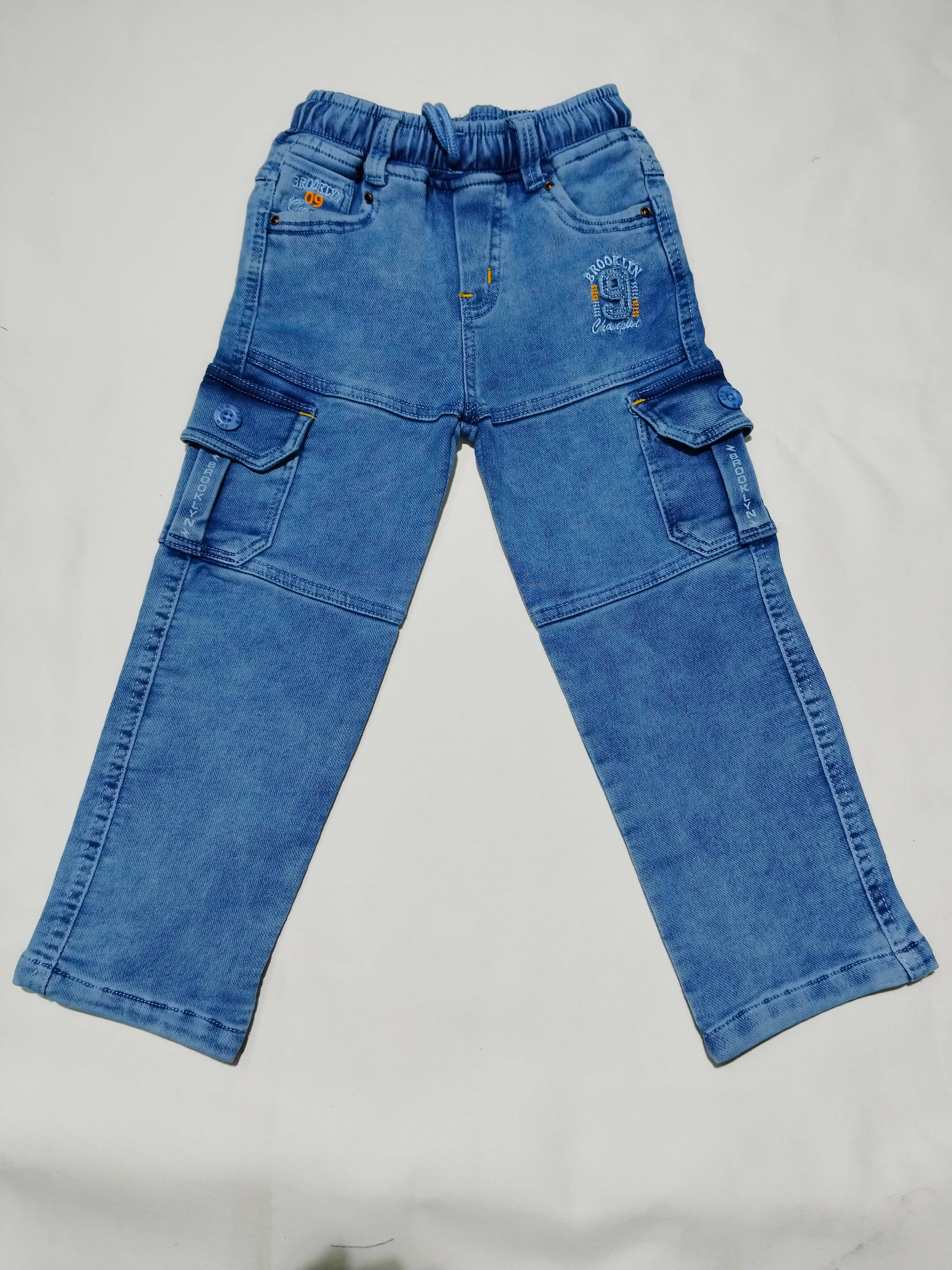     			JFR Pack of 1 Boys Cotton Blend Jeans ( Navy )