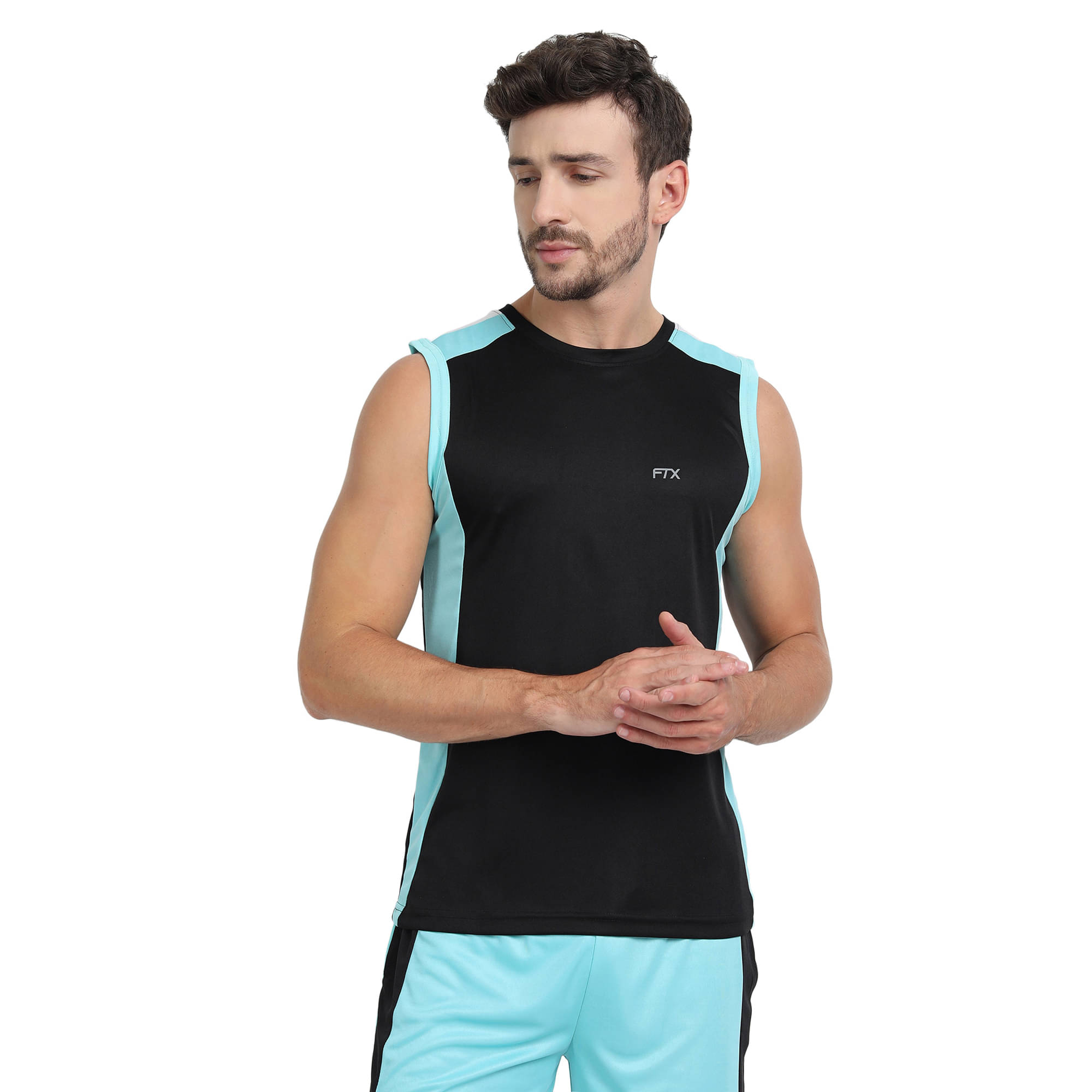     			FTX Pack of 1 Polyester Regular Fit Men's T-Shirt ( Charcoal )