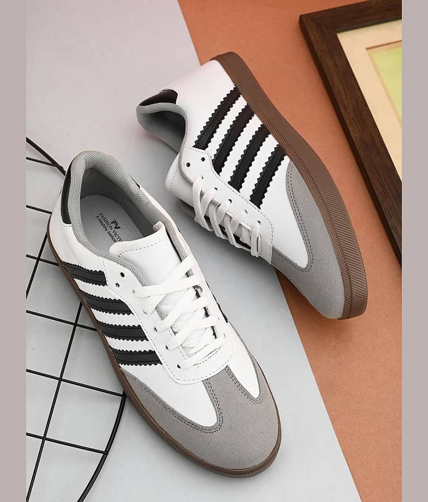 Fashion Victim Samba 646 White Men's Lifestyle Shoes - Casual Shoes | Buy online on ZillyBuy