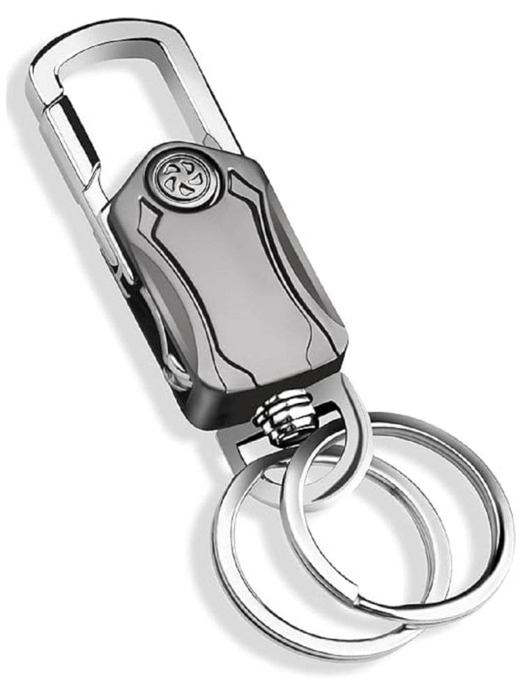 HINGOL Silver Men's Utility Keychain ( Pack of 1 ) HINGOL Silver Men's Utility Keychain ( Pack of 1 )