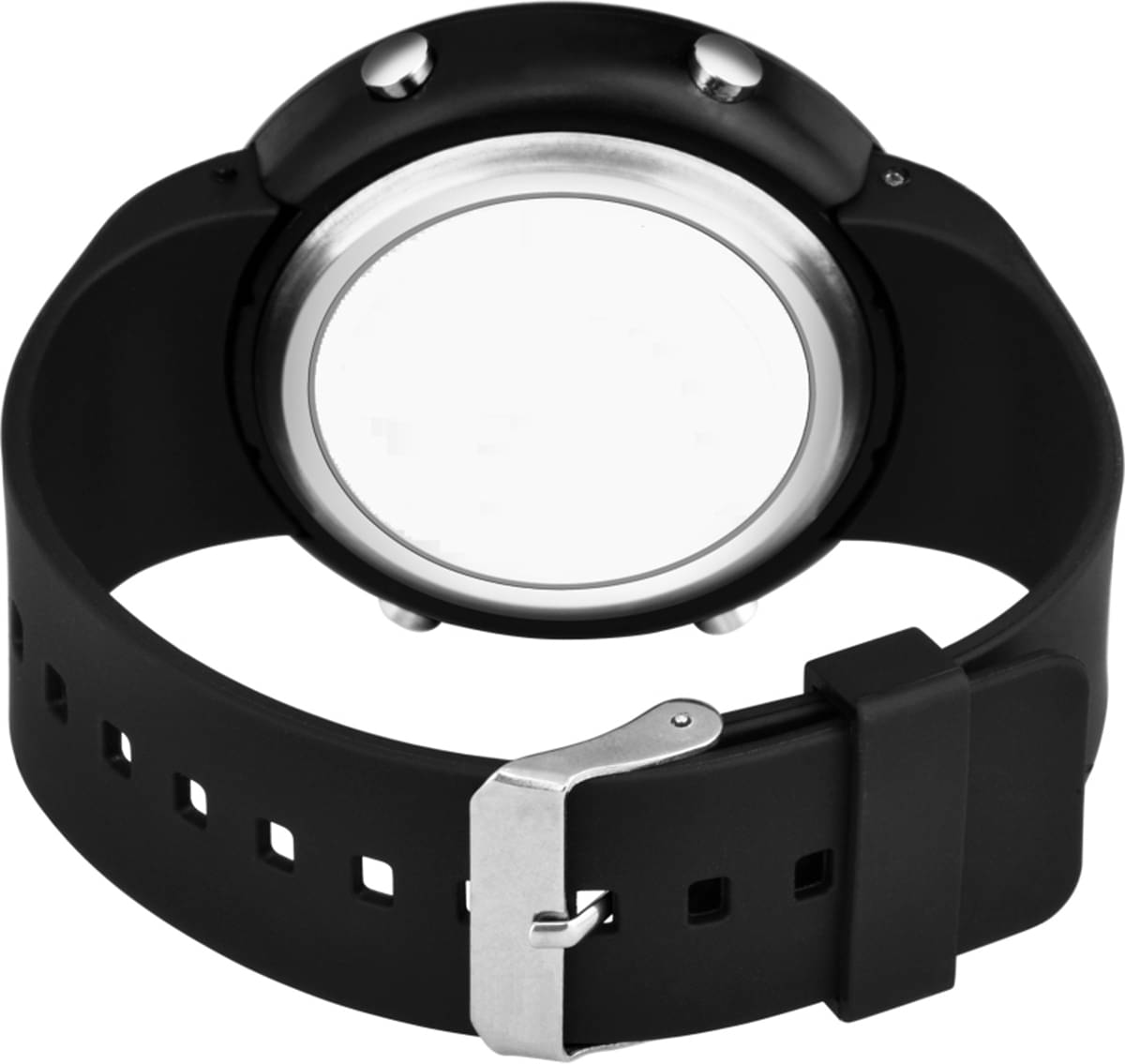     			Harbor Black Silicon Digital Men's Watch