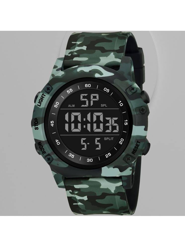     			Harbor Green Silicon Analog-Digital Men's Watch