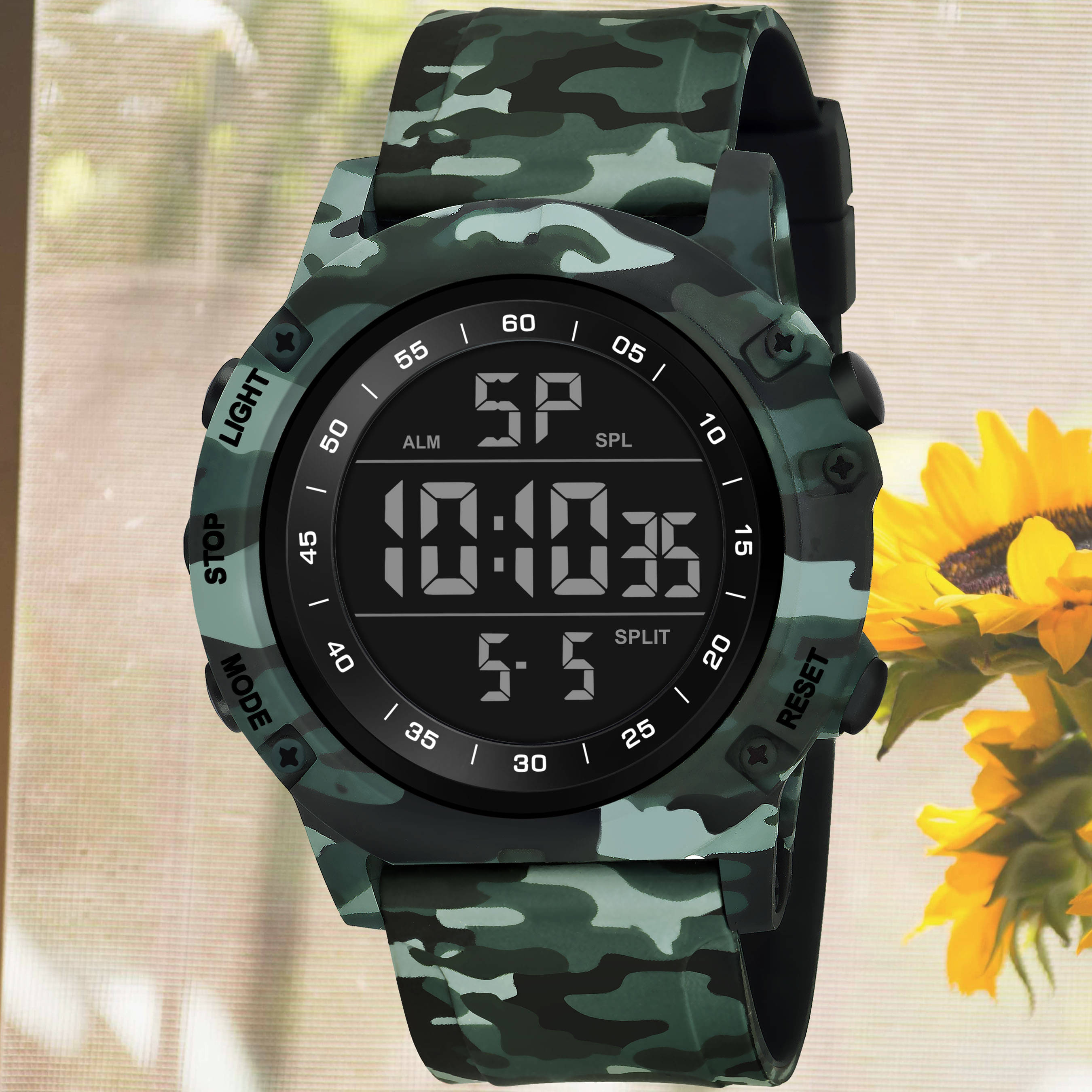     			Harbor Green Silicon Analog-Digital Men's Watch