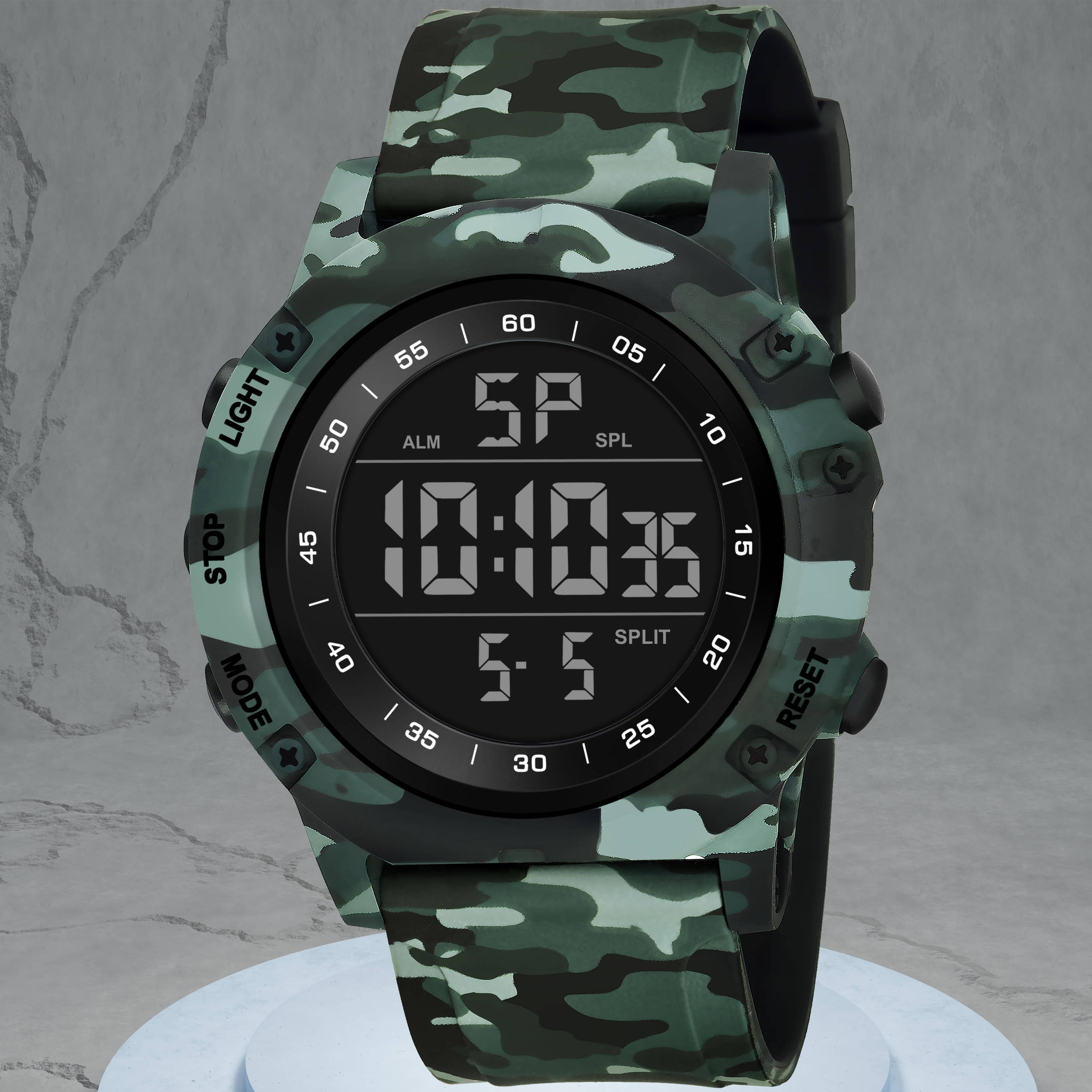     			Harbor Green Silicon Analog-Digital Men's Watch