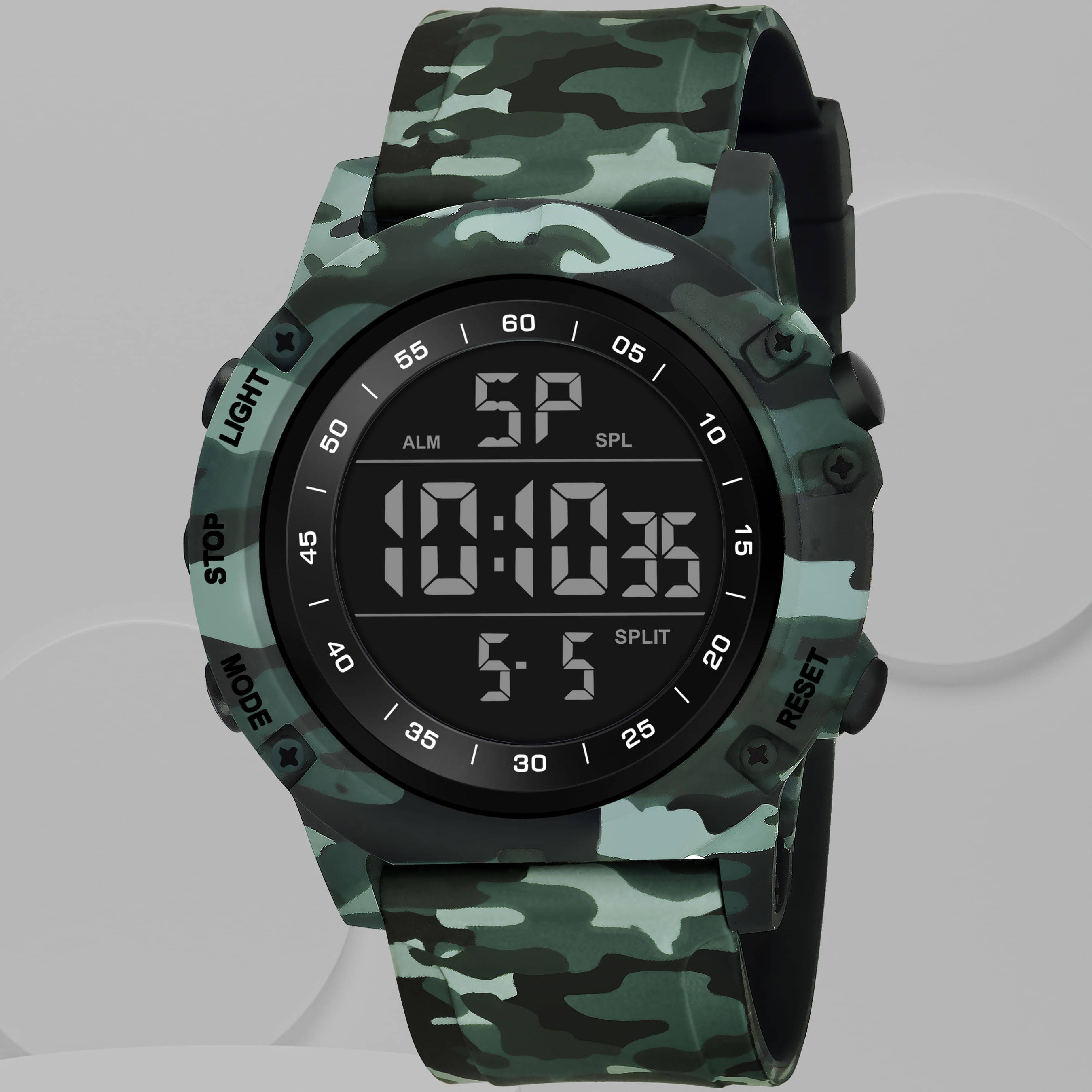     			Harbor Green Silicon Analog-Digital Men's Watch