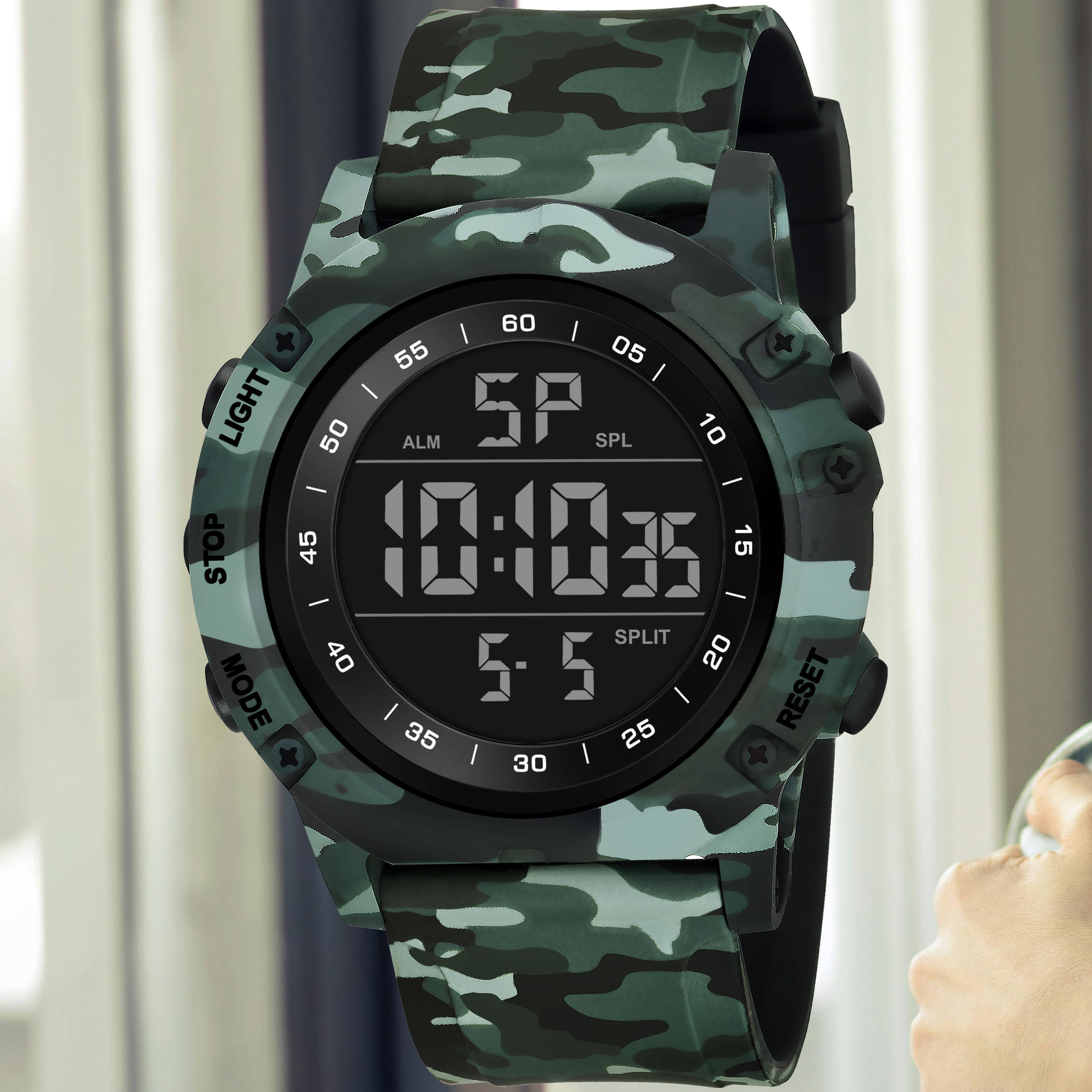     			Harbor Green Silicon Analog-Digital Men's Watch