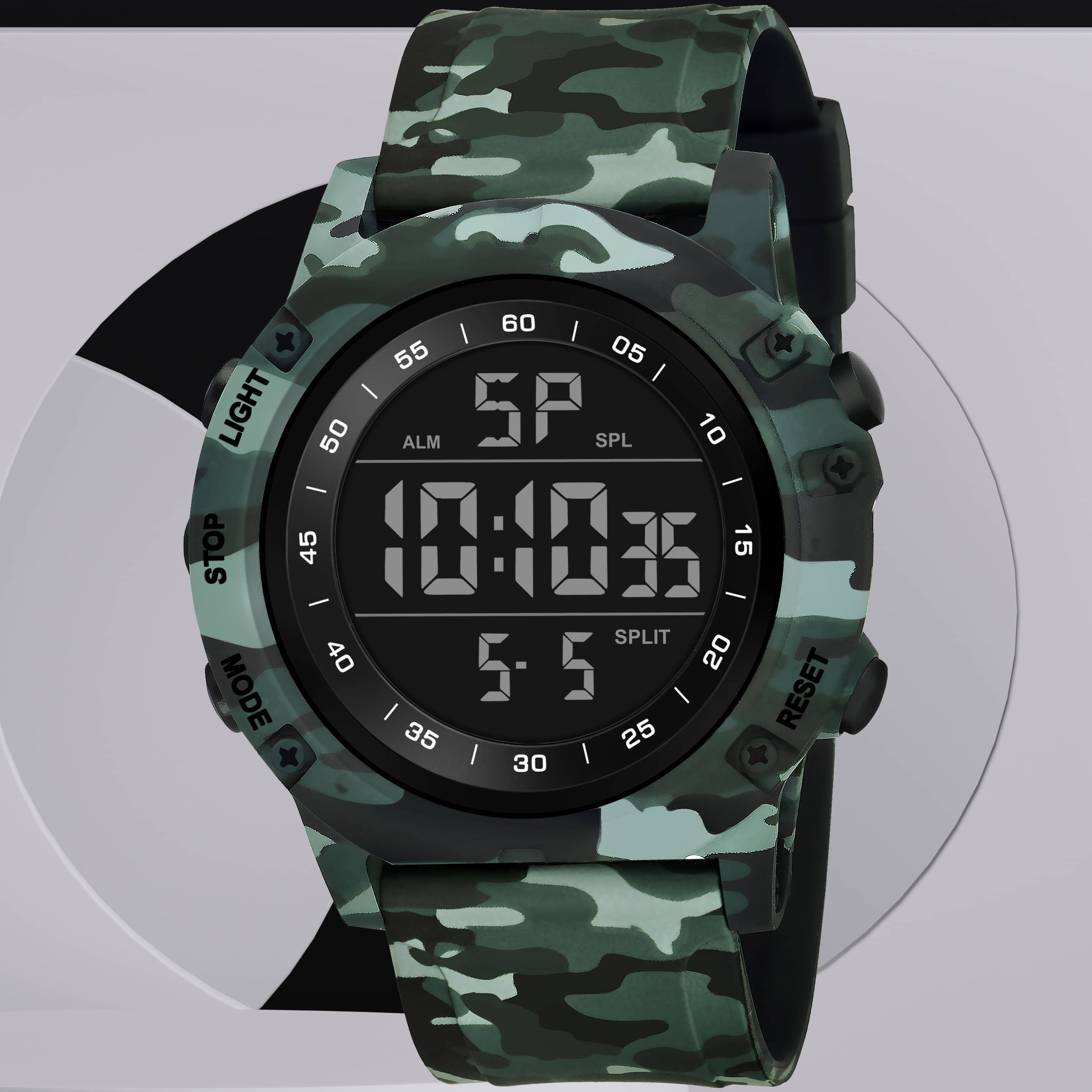     			Harbor Green Silicon Analog-Digital Men's Watch