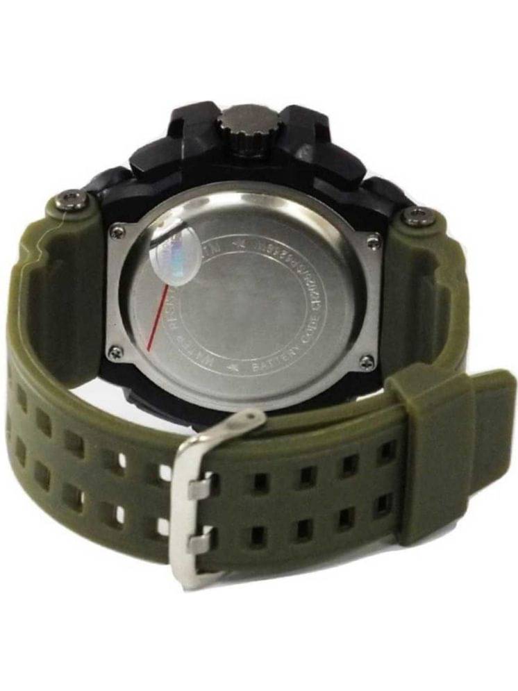     			Harbor Green Silicon Analog-Digital Men's Watch