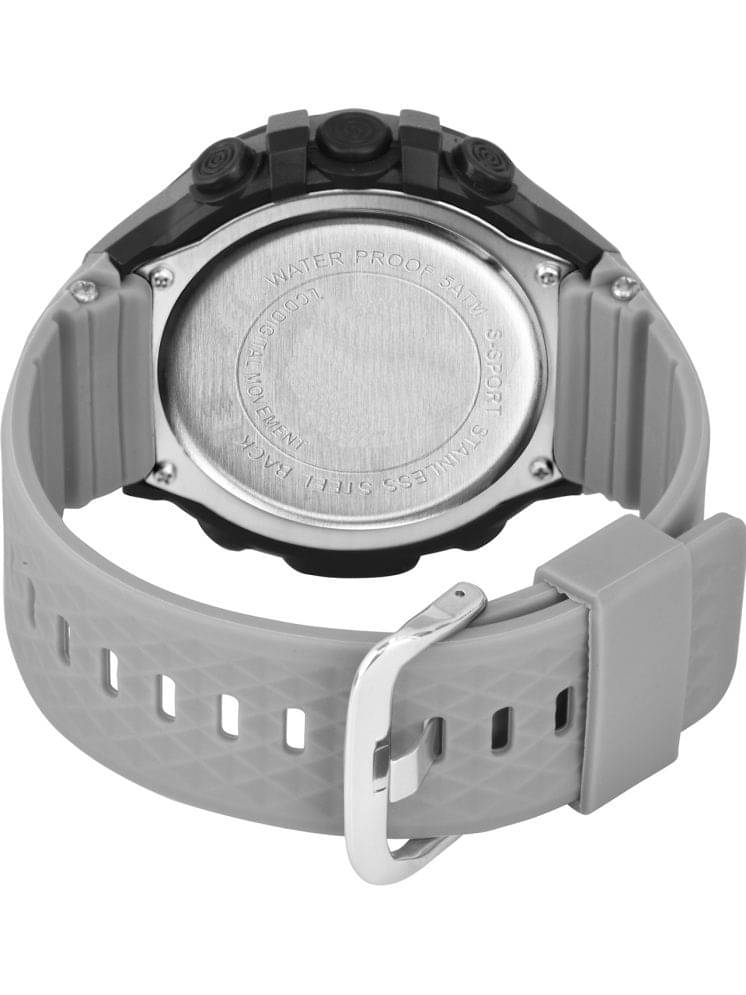Harbor Light Grey Silicon Digital Men's Watch Harbor Light Grey Silicon Digital Men's Watch