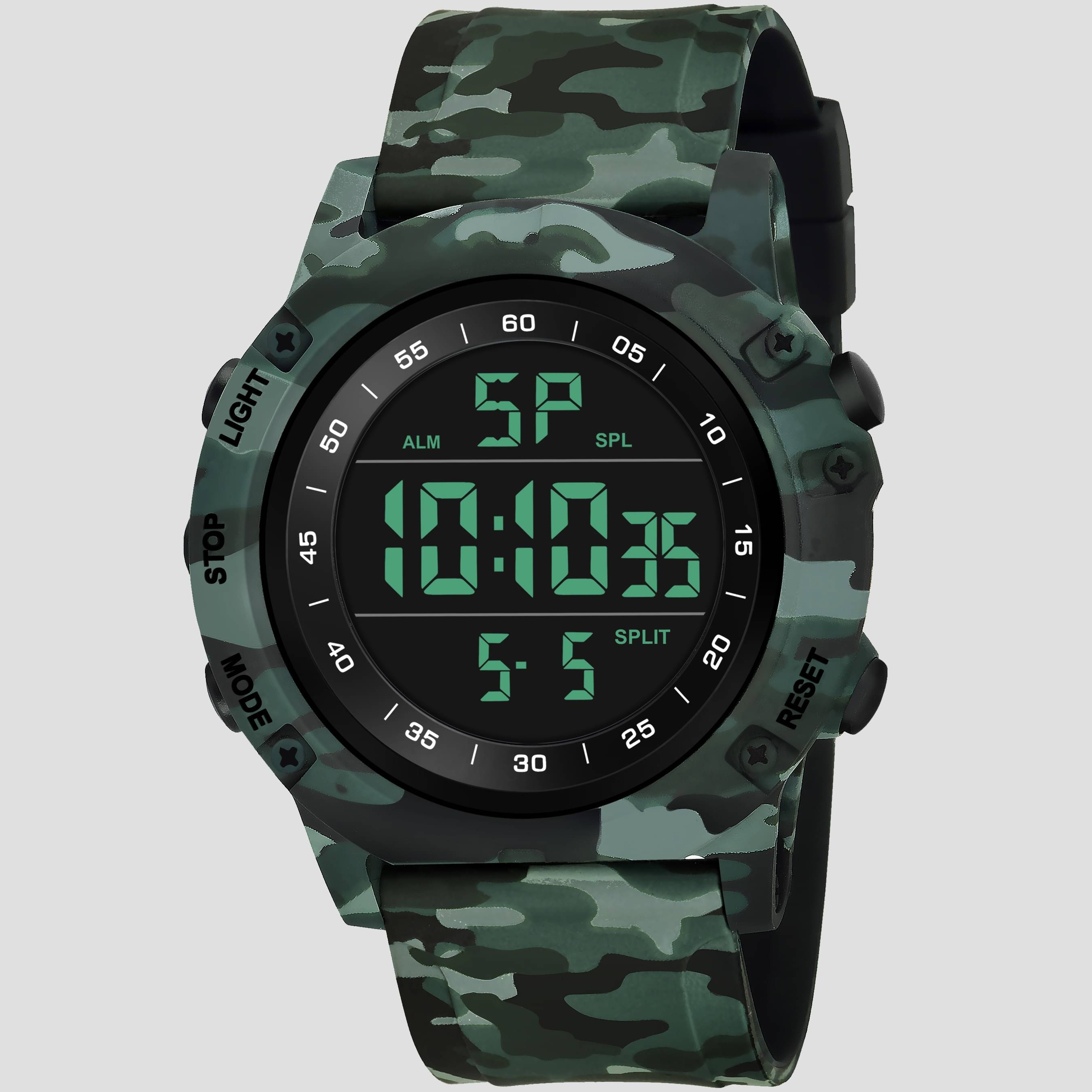     			Harbor Multicolor Silicon Digital Men's Watch
