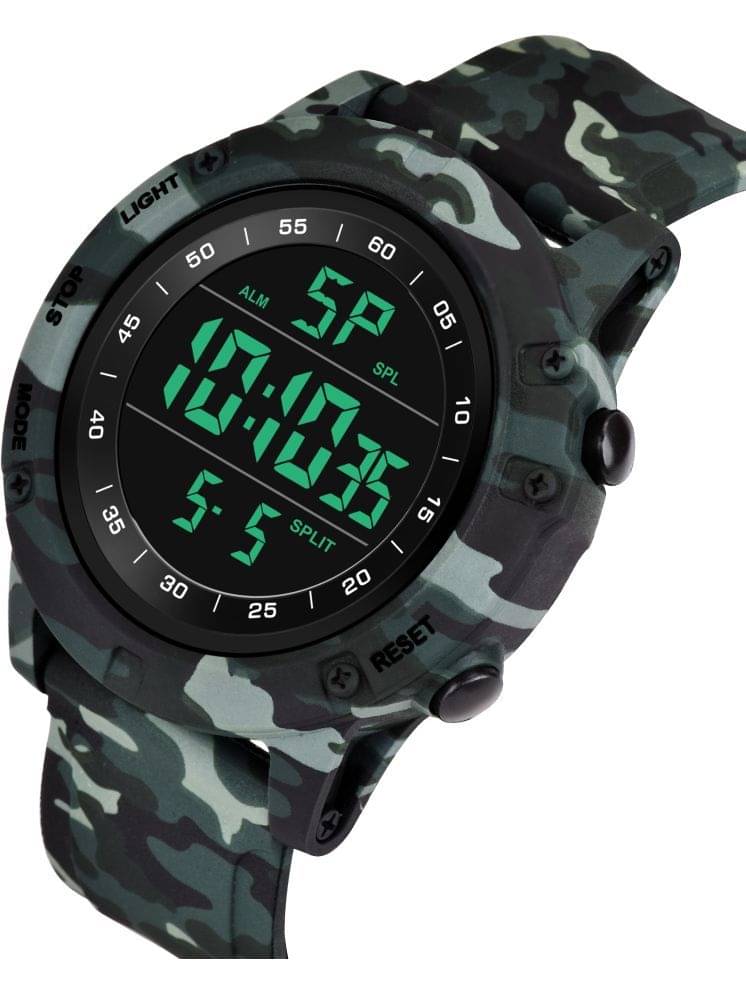 Harbor Multicolor Silicon Digital Men's Watch Harbor Multicolor Silicon Digital Men's Watch