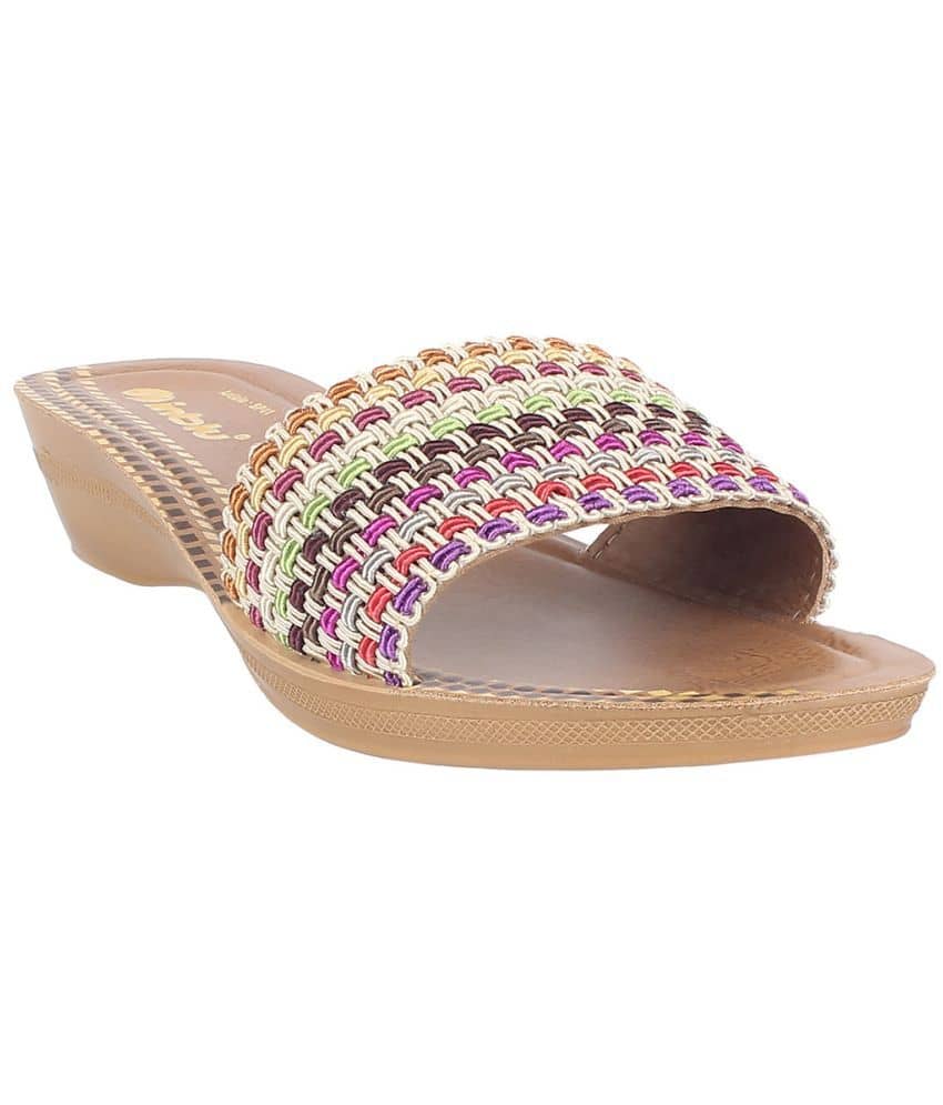 Inblu Multi Color Women's Slip On Heels - Heels | Buy online on ZillyBuy