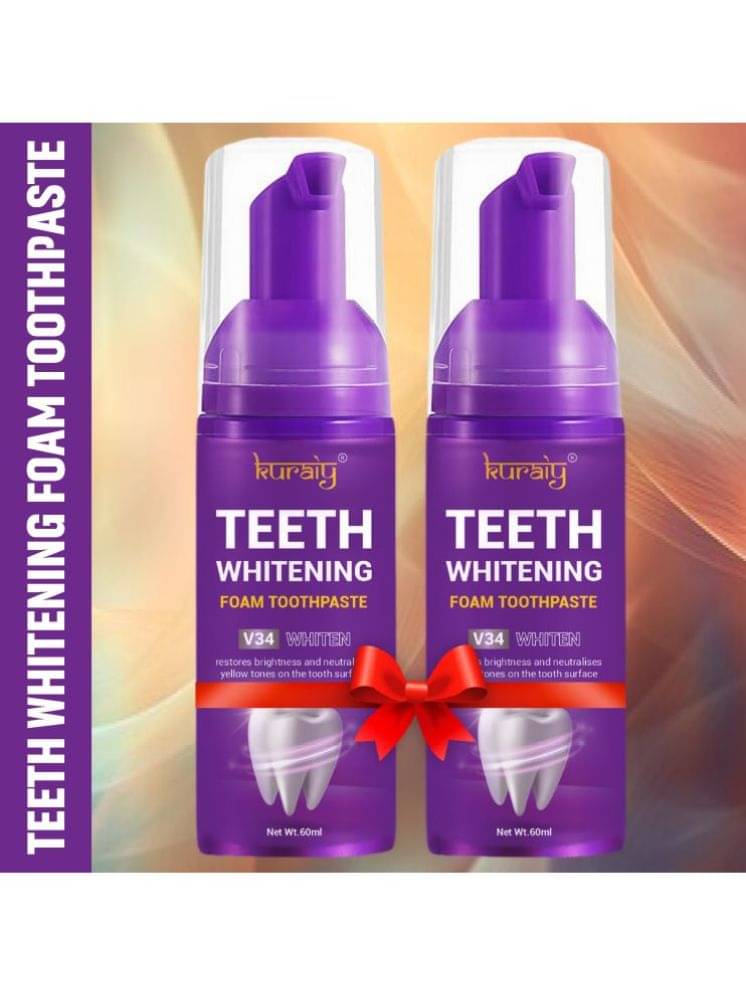     			KURAIY Whitening Toothpaste Pack of 2