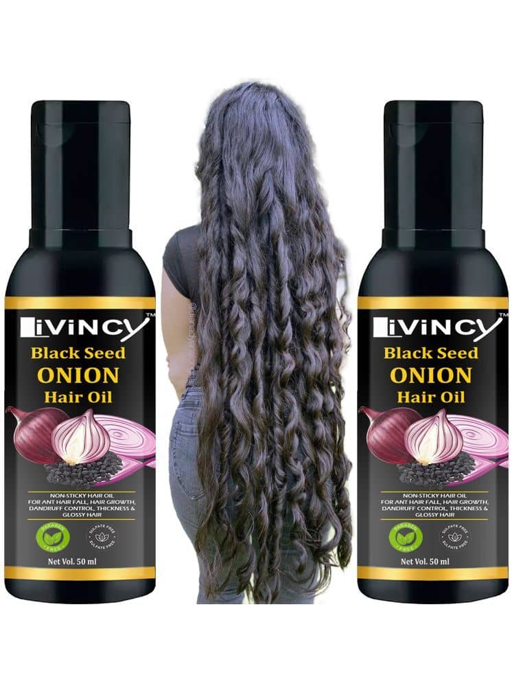 LIVINCY Anti Hair Fall Onion Oil 100 ml ( Pack of 2 )