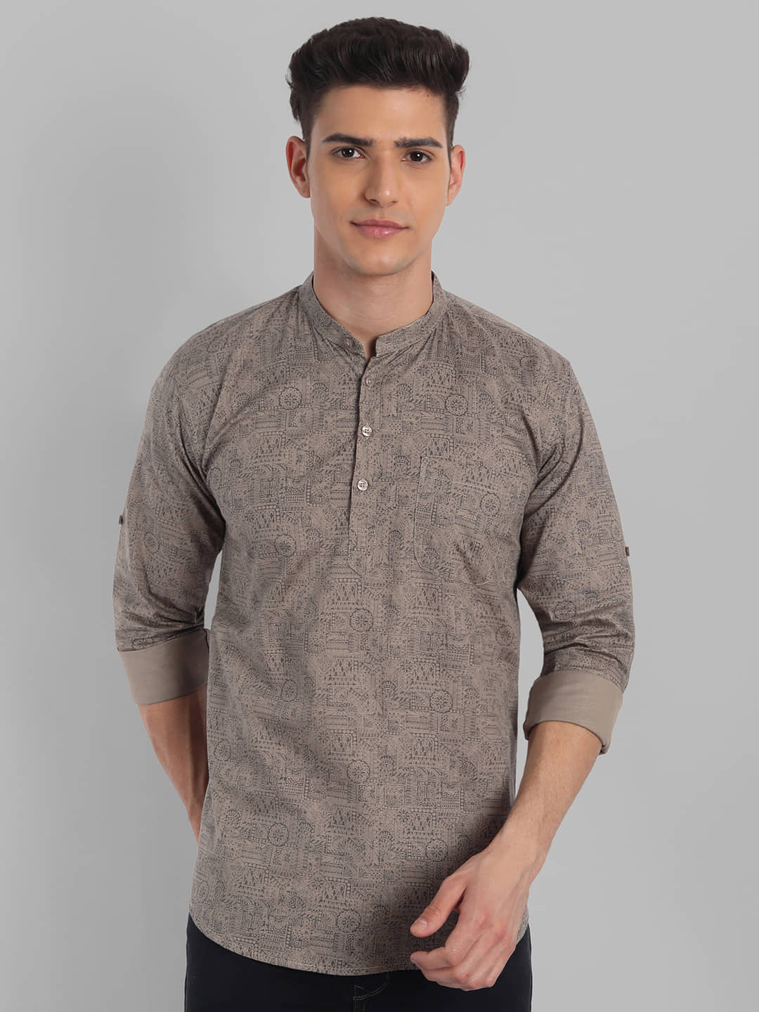 MAJESTIC MAN Green Cotton Men's Regular Kurta ( Pack of 1 ) - Kurtas & Kurta Sets | Buy online on ZillyBuy