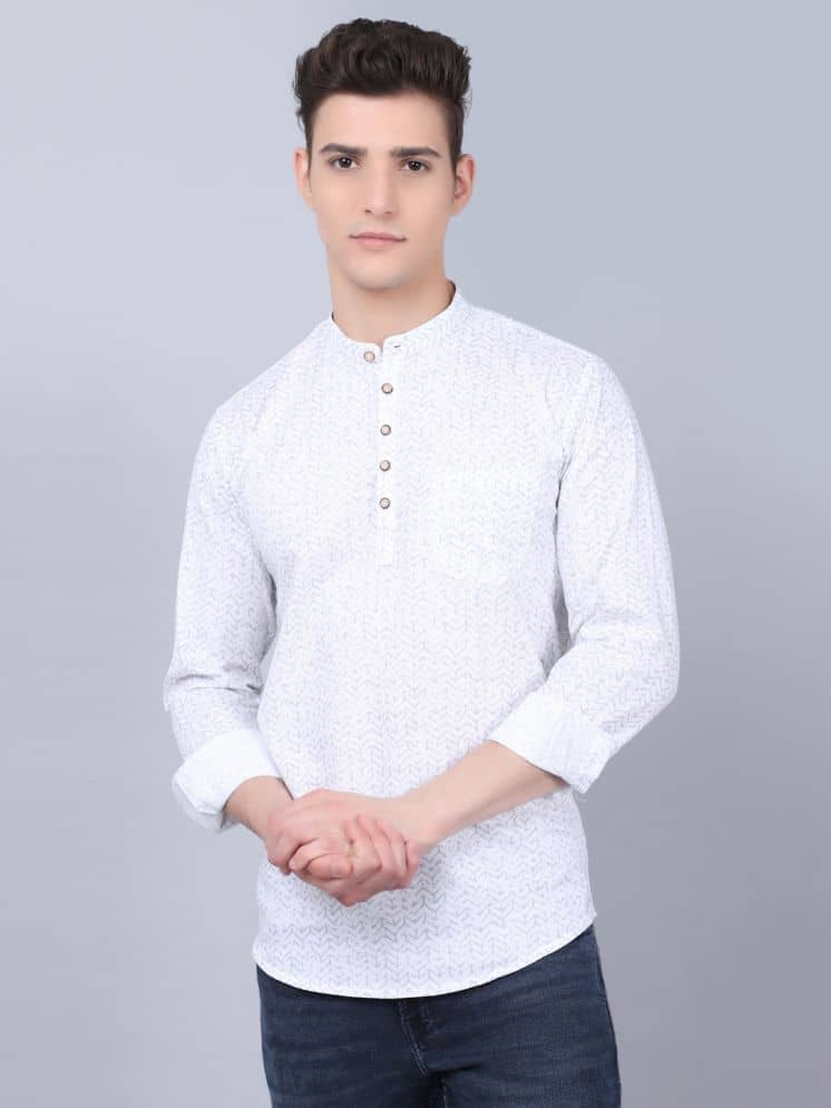MAJESTIC MAN Green Cotton Men's Regular Kurta ( Pack of 1 ) - Kurtas & Kurta Sets | Buy online on ZillyBuy