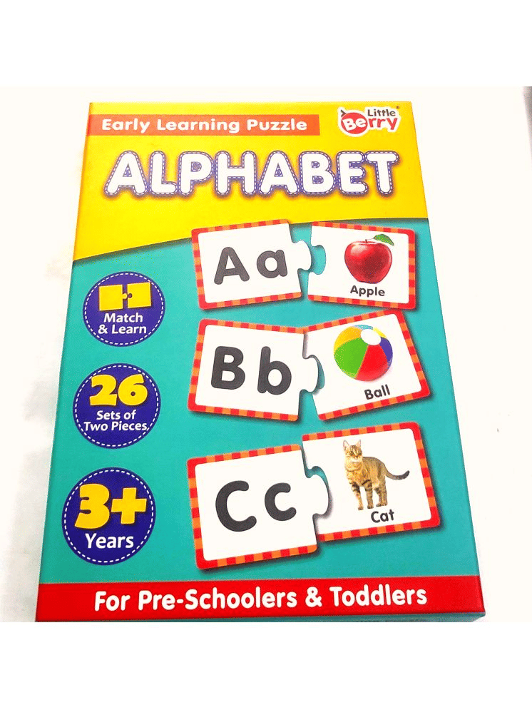     			PETERS PENCE - English Alphabet Early Learning Puzzle Match & Learn 26 Pcs SET OF TWO PIECES
