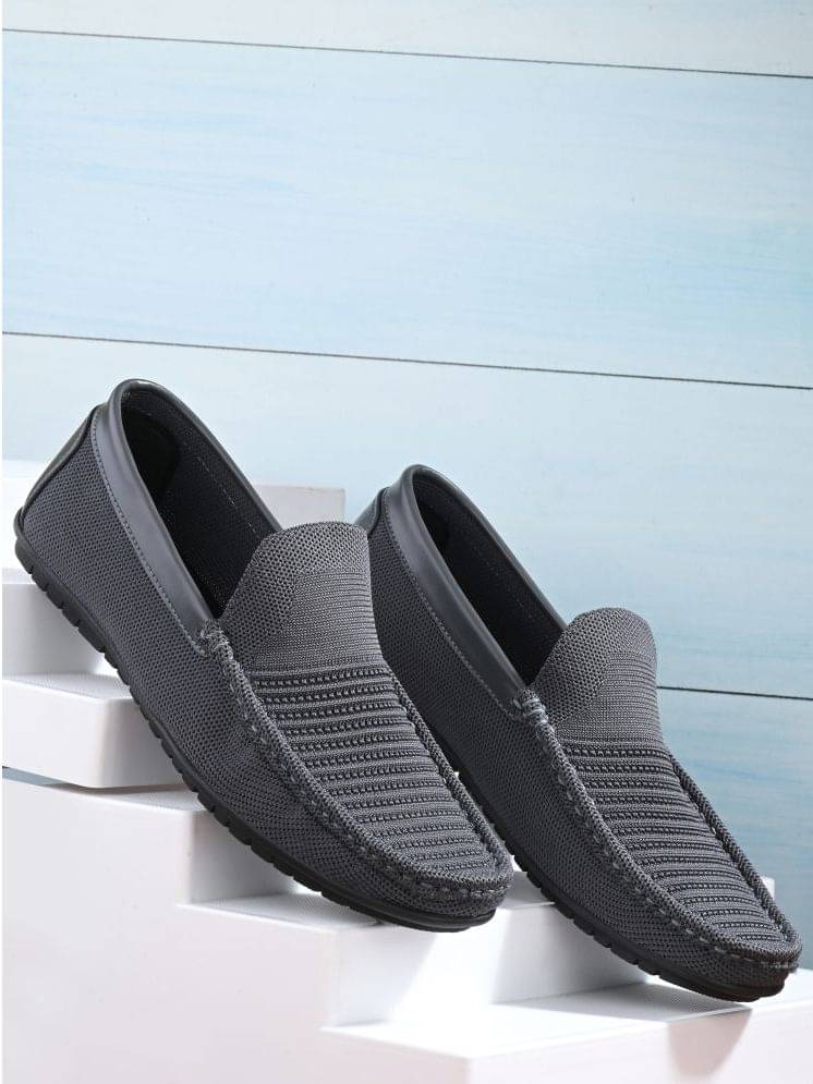 Prolific Grey Men's Slip-on Shoes Prolific Grey Men's Slip-on Shoes