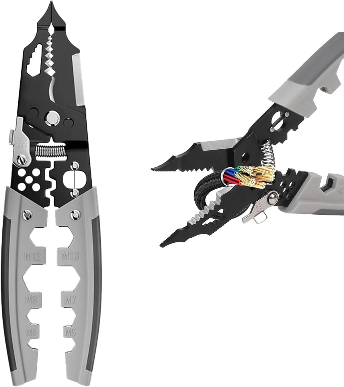 RAMDEV ENTERPRISE 28 in 1 Wire Stripper Wire Stripping Cutter. Strippers RAMDEV ENTERPRISE 28 in 1 Wire Stripper Wire Stripping Cutter. Strippers