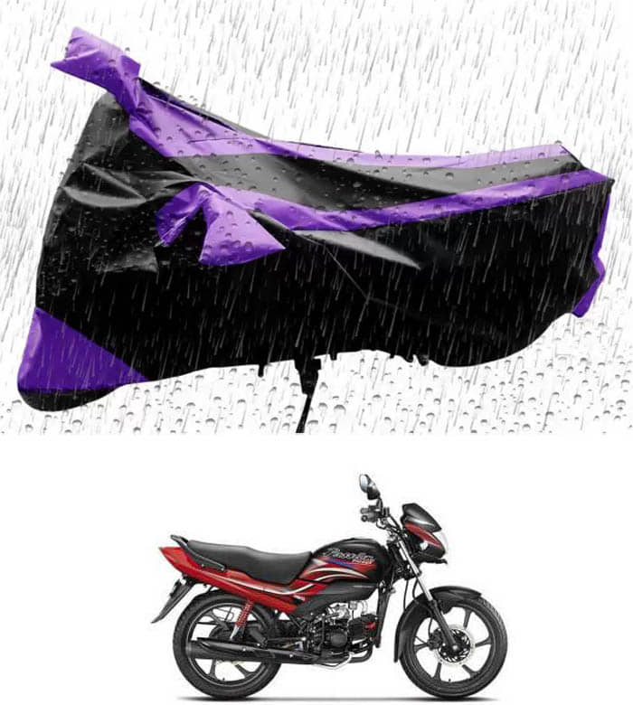 RONISH Bike Body Cover for Hero Passion Pro ( Pack of 1 ) , Purple