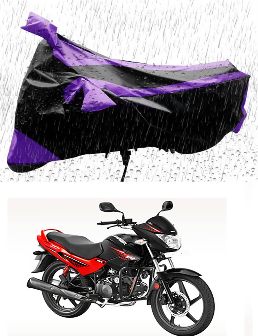 GLAMOUR BS4 BIKE SEAT COVER