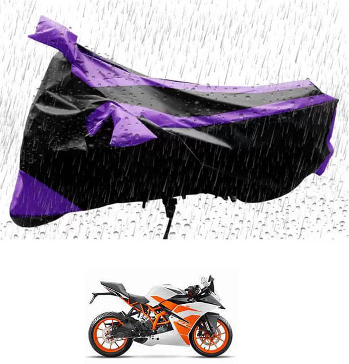 RONISH Bike Body Cover for KTM RC 200 ( Pack of 1 ) , Purple