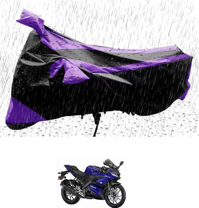 RONISH Bike Body Cover for Yamaha R15 ( Pack of 1 ) , Purple RONISH Bike Body Cover for Yamaha R15 ( Pack of 1 ) , Purple