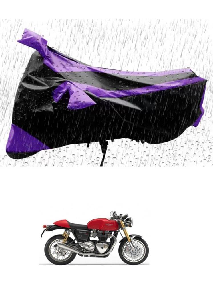 RONISH Bike Body Cover for Triumph All Bike Models ( Pack of 1 ) , Purple     			RONISH Bike Body Cover for Triumph All Bike Models ( Pack of 1 ) , Purple