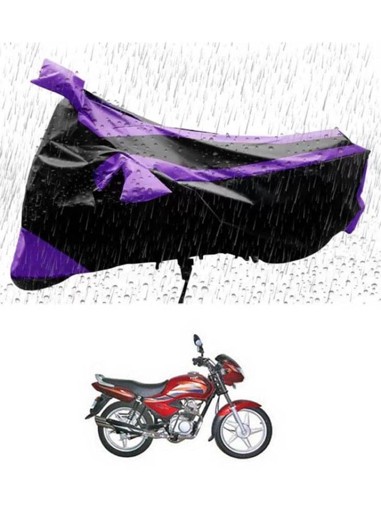RONISH Bike Body Cover for TVS Victor GLX ( Pack of 1 ) , Purple RONISH Bike Body Cover for TVS Victor GLX ( Pack of 1 ) , Purple