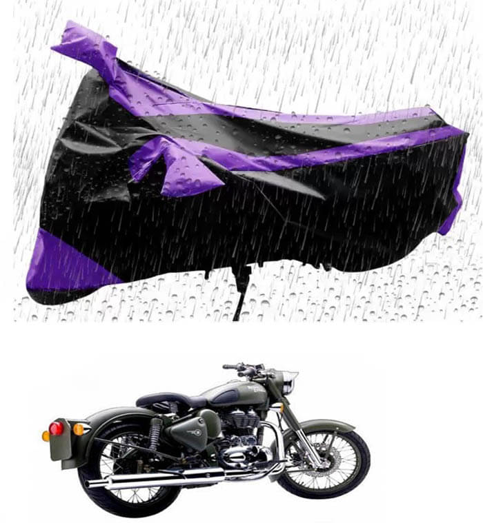 RONISH Bike Body Cover for Royal Enfield Bullet Electra ( Pack of 1 ) , Purple RONISH Bike Body Cover for Royal Enfield Bullet Electra ( Pack of 1 ) , Purple