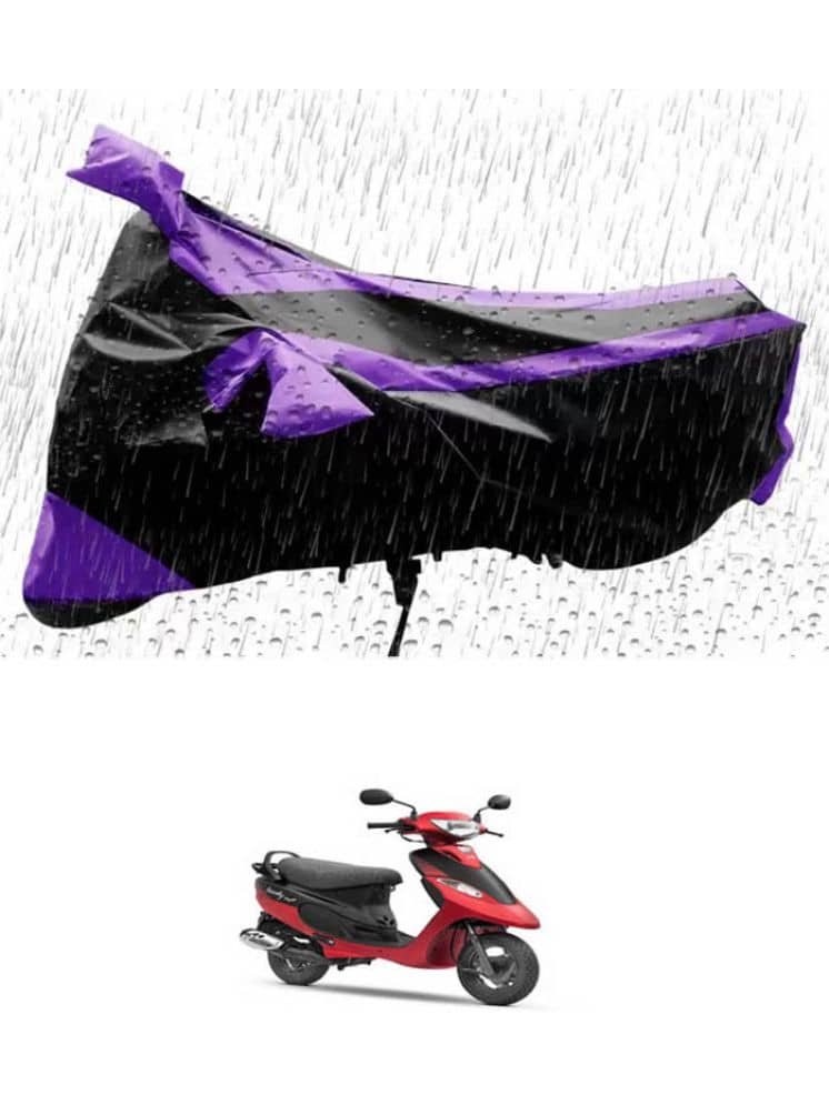 RONISH Bike Body Cover for TVS Scooty Pep + ( Pack of 1 ) , Purple