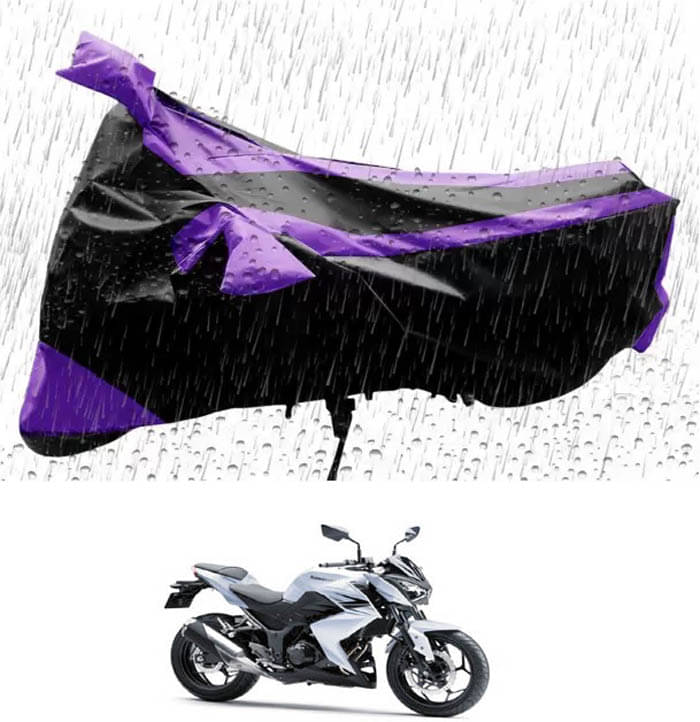 RONISH Bike Body Cover for Kawasaki Z250 ( Pack of 1 ) , Purple RONISH Bike Body Cover for Kawasaki Z250 ( Pack of 1 ) , Purple