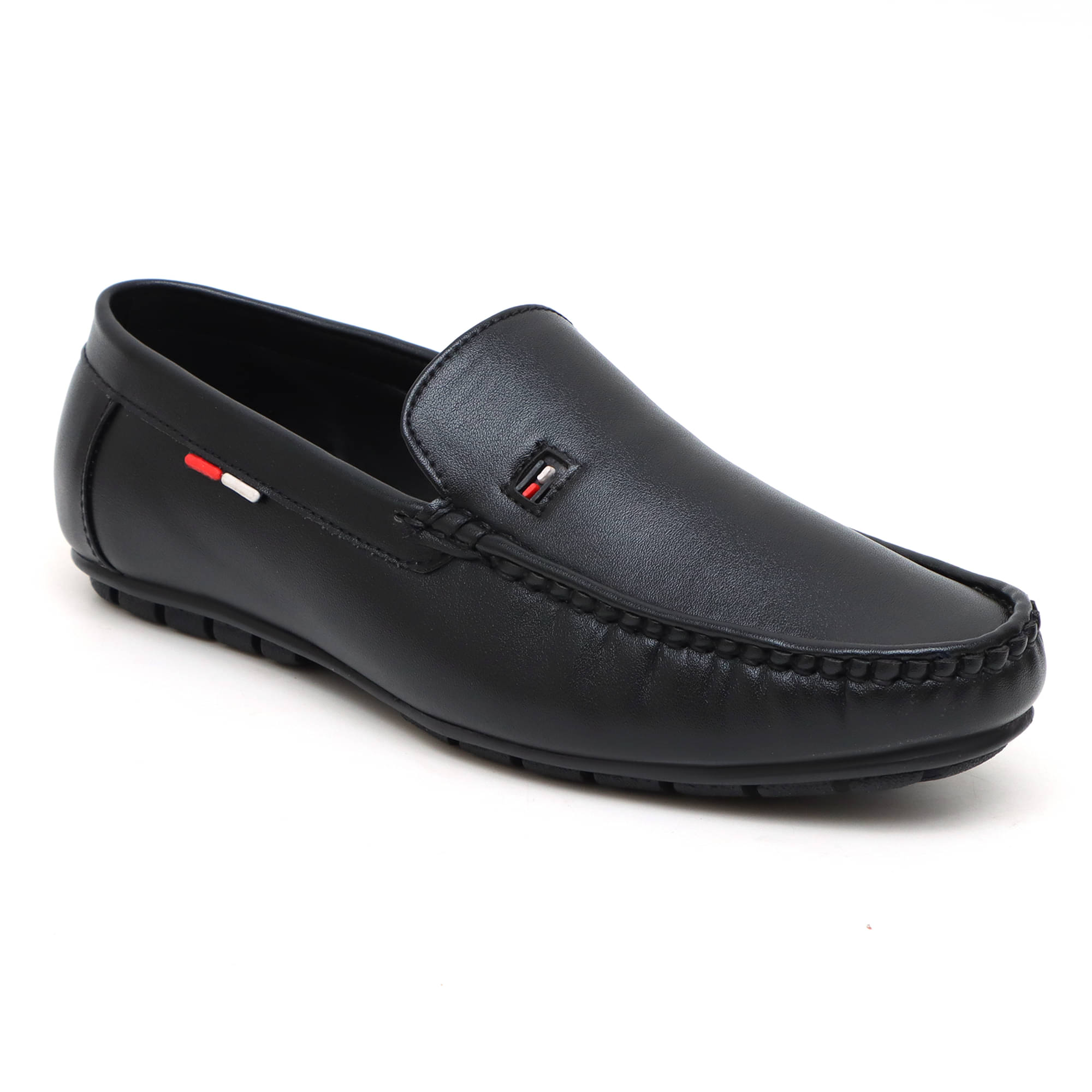     			SHUAN Black Men's Slip on