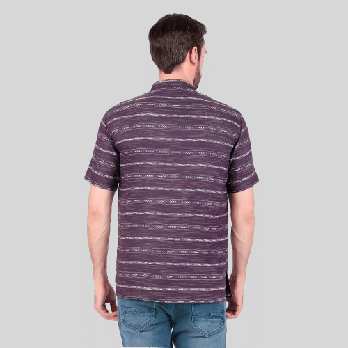 SWADESHI COLLECTION Purple Cotton Men's Regular Kurta ( Pack of 1 ) SWADESHI COLLECTION Purple Cotton Men's Regular Kurta ( Pack of 1 )