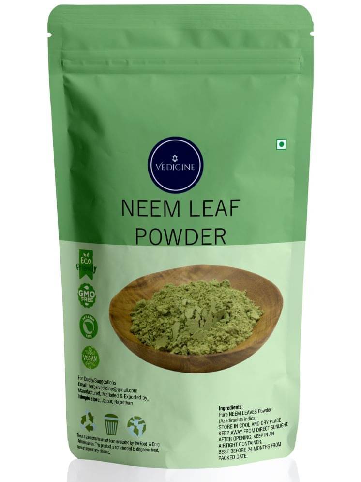     			Vedicine Pure and Organic Neem Leaf Powder for Glowing Skin (100 g)