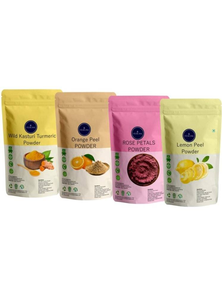     			Vedicine Wild Kasturi Amba Haldi Turmeric Orange Peel Rose Petal Lemon Peel Powder for Face (400 g)