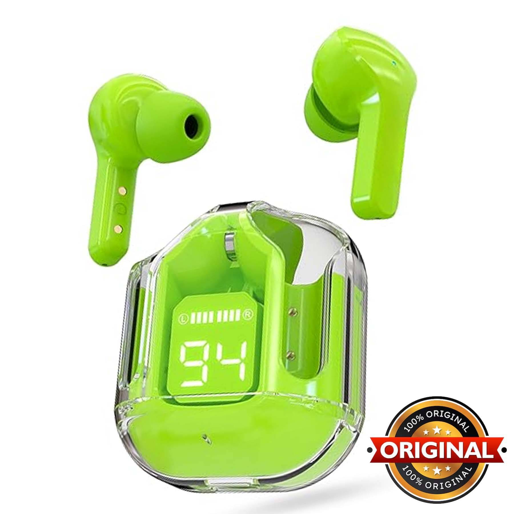 XYBEL ULTRAPOD EARBUDS Bluetooth True Wireless (TWS) In Ear 4 Hours Playback (Splash Proof)-Green XYBEL ULTRAPOD EARBUDS Bluetooth True Wireless (TWS) In Ear 4 Hours Playback (Splash Proof)-Green