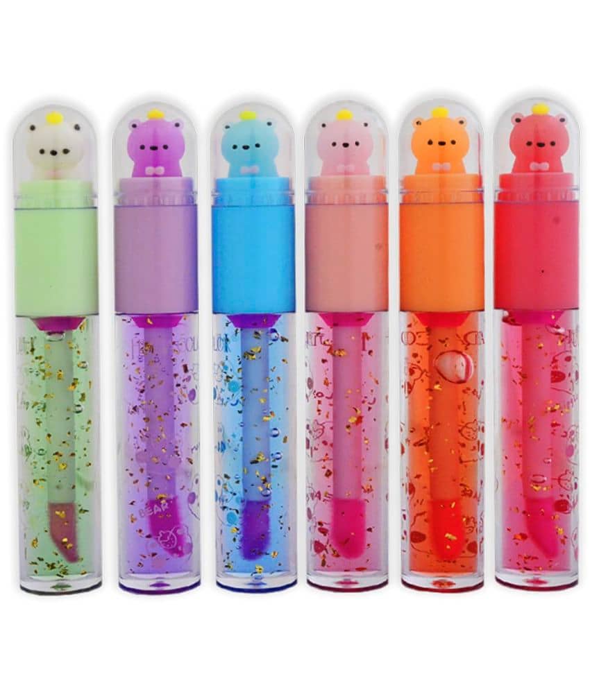 Adbeni Teddy Lip Gloss Tint, 7ml For Dry And Chapped Lips, 1pc (Assorted)