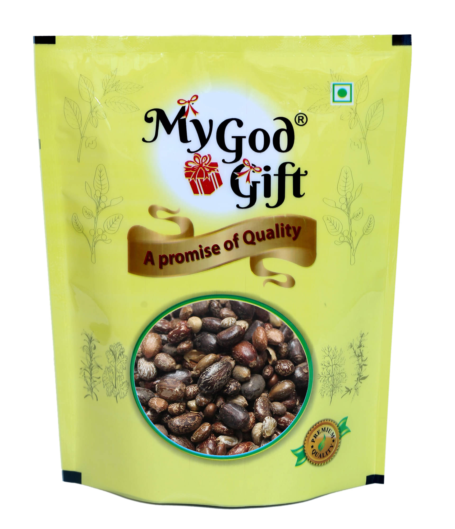     			CASTOR OIL SEED-RICINUS COMMUNIS SEED 200GM NP