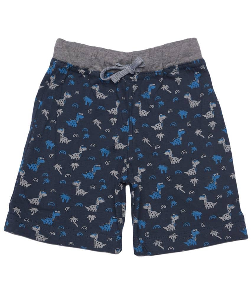 Dollar Champion Kidswear Pack of 1 Cotton Shorts For Boys ( Multicolor ) - Shorts | Buy online on ZillyBuy