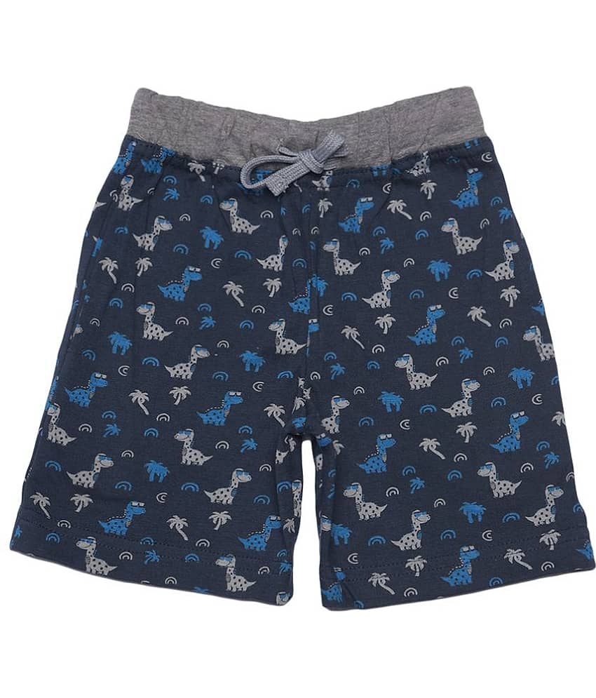 Dollar Champion Kidswear Pack of 1 Cotton Shorts For Boys ( Multicolor ) - Shorts | Buy online on ZillyBuy