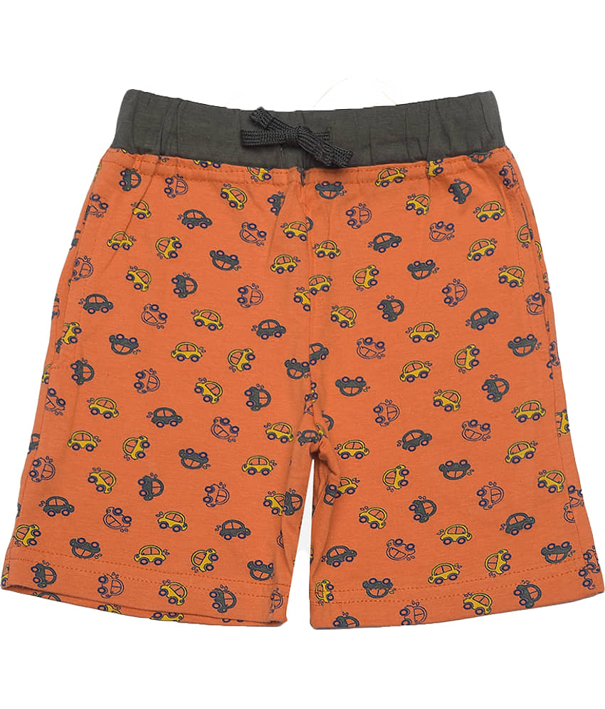 Dollar Champion Kidswear Pack of 1 Cotton Shorts For Boys ( Multicolor ) - Shorts | Buy online on ZillyBuy