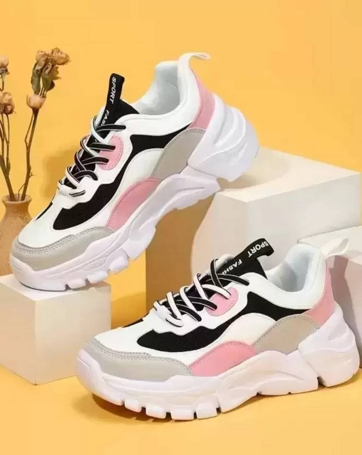 Fabbmate White Women's Sneakers - Casual Shoes | Buy online on ZillyBuy