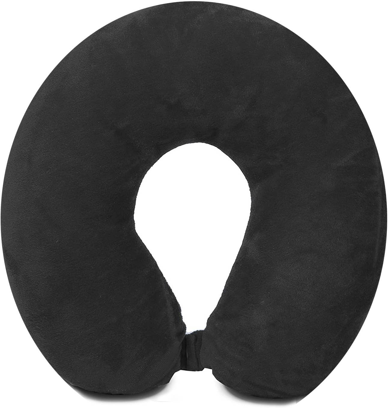 JUZZII Black Neck Pillow ( Pack of 1 )