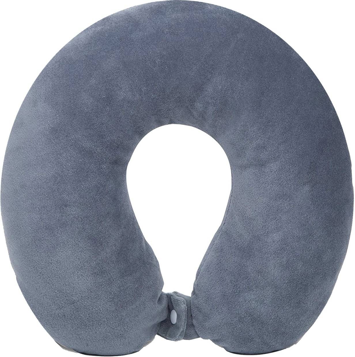     			JUZZII Grey Neck Pillow ( Pack of 1 )