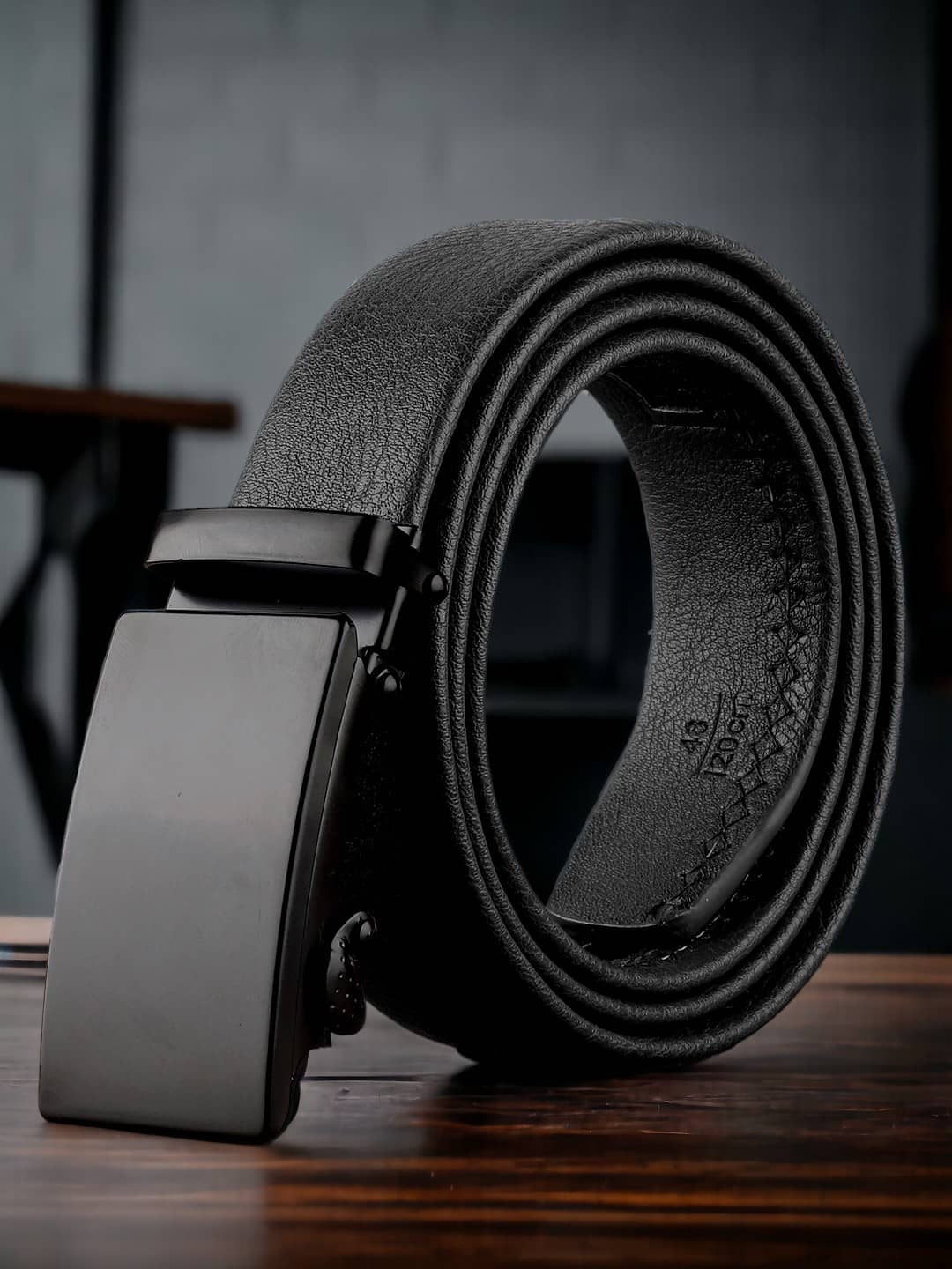 Kastner - Black Synthetic Men's Casual Belt ( Pack of 1 )