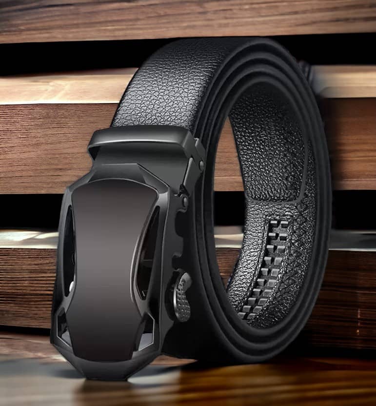 Kastner - Black Synthetic Men's Casual Belt ( Pack of 1 )