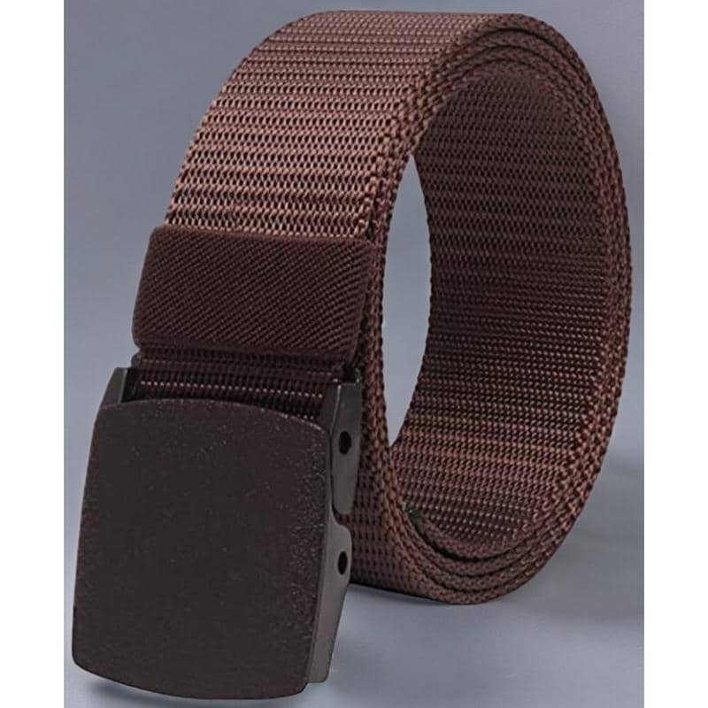 Kastner - Brown Canvas Men's Casual Belt ( Pack of 1 )